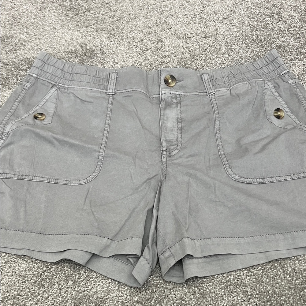 Sonoma Women's Gray Cargo Shorts